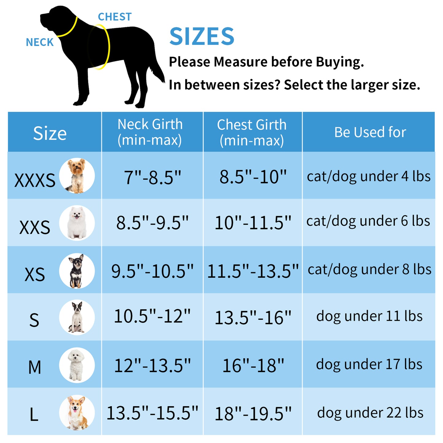 Aiitle Step in Breathable Air Mesh Dog Harness Blue