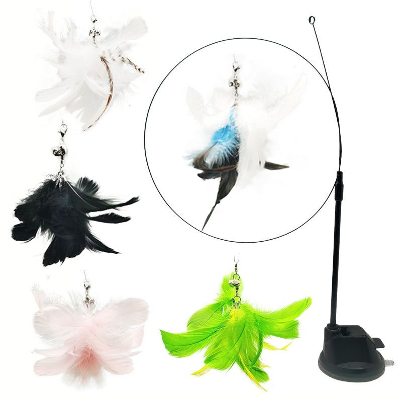 Aiitle Interactive Bird Toy Set for Indoor Cats