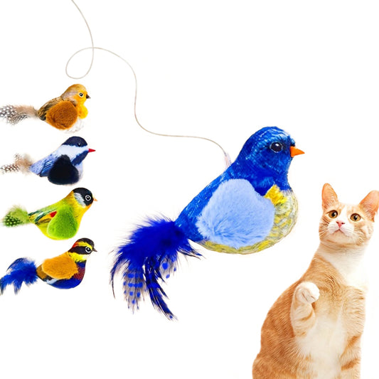 Aiitle Chirping Bird Cat Toys