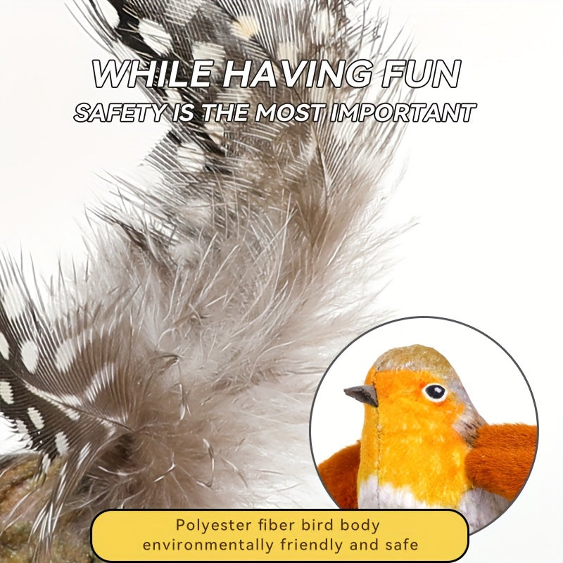 Aiitle Chirping Bird Cat Toys