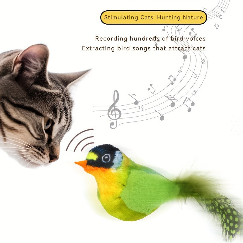 Aiitle Chirping Bird Cat Toys
