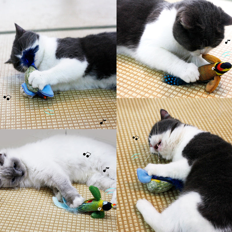 Aiitle Chirping Bird Cat Toys
