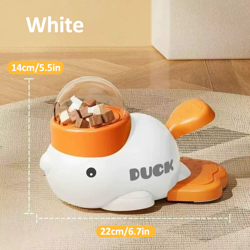 Aiitle Cute Duck Pet Treat Dispenser