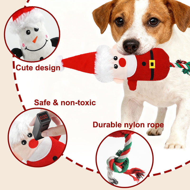 Aiitle Dog Christmas Squeak Toys