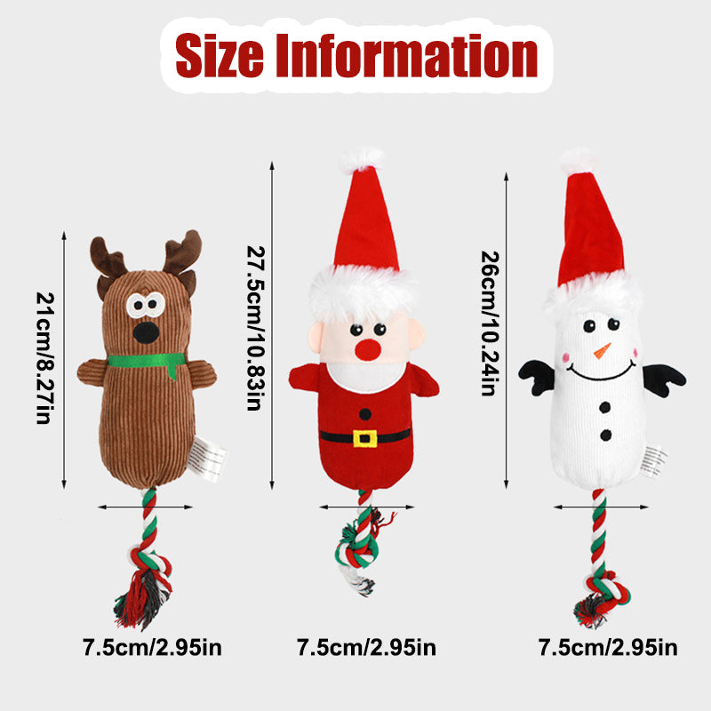 Aiitle Dog Christmas Squeak Toys
