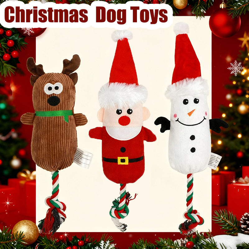 Aiitle Dog Christmas Squeak Toys