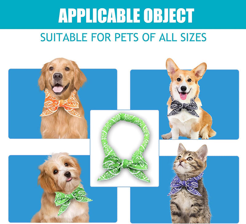 Aiitle Dog Cooling Bandana 5 Pcs