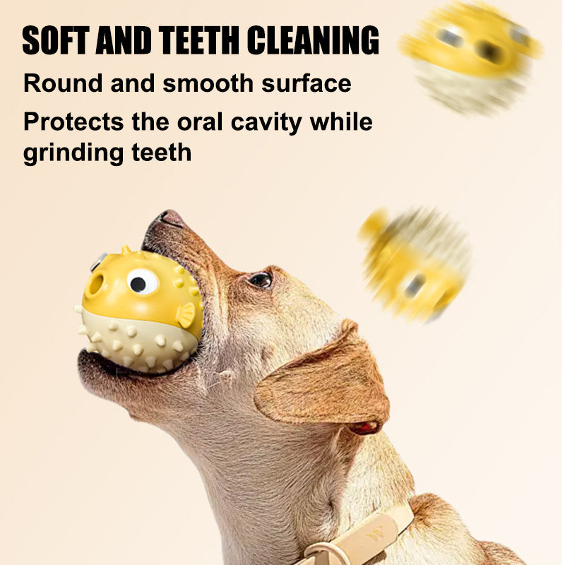 Aiitle Dog Bouncing Fish Chew Toy
