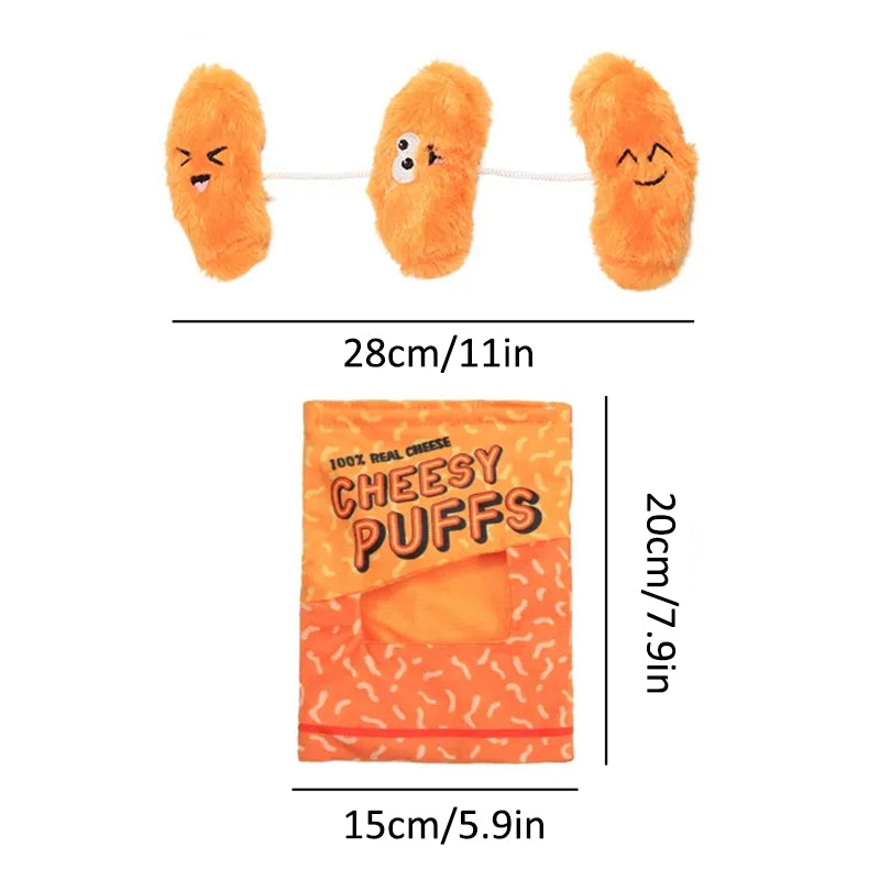 Aiitle Interactive Dog Plush Squeaky Toy