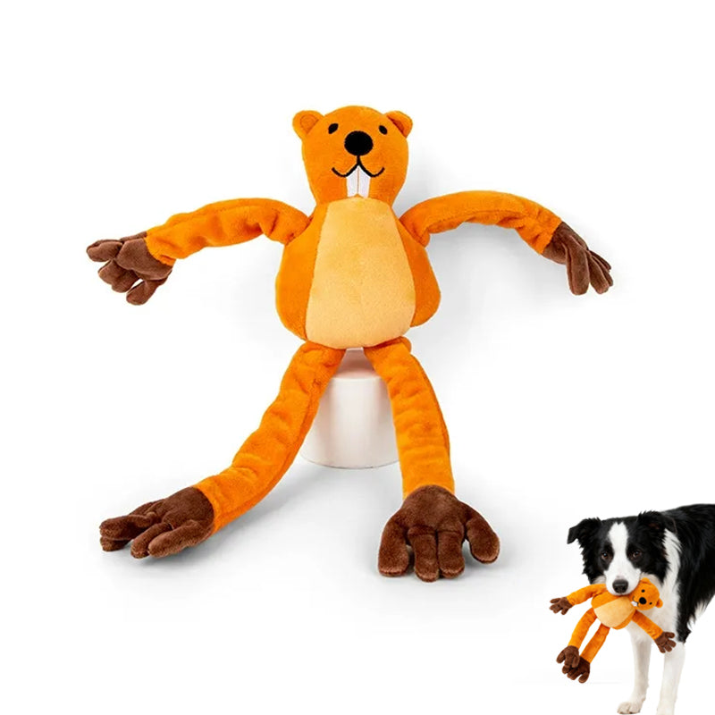 Aiitle Retractable Tug Plush Dog Toy