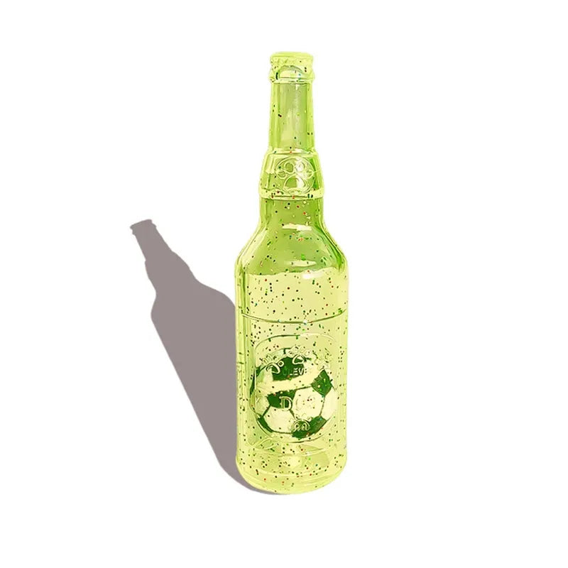 Aiitle Upgrade Glitter Dog Bottle Toy with Ball