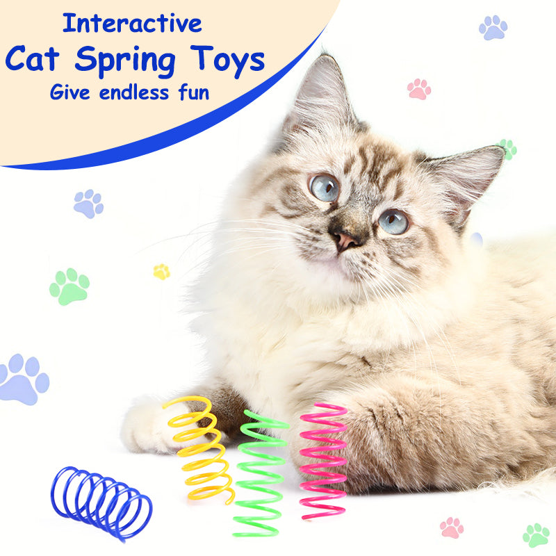 Aiitle Interactive Cat Spring Toys