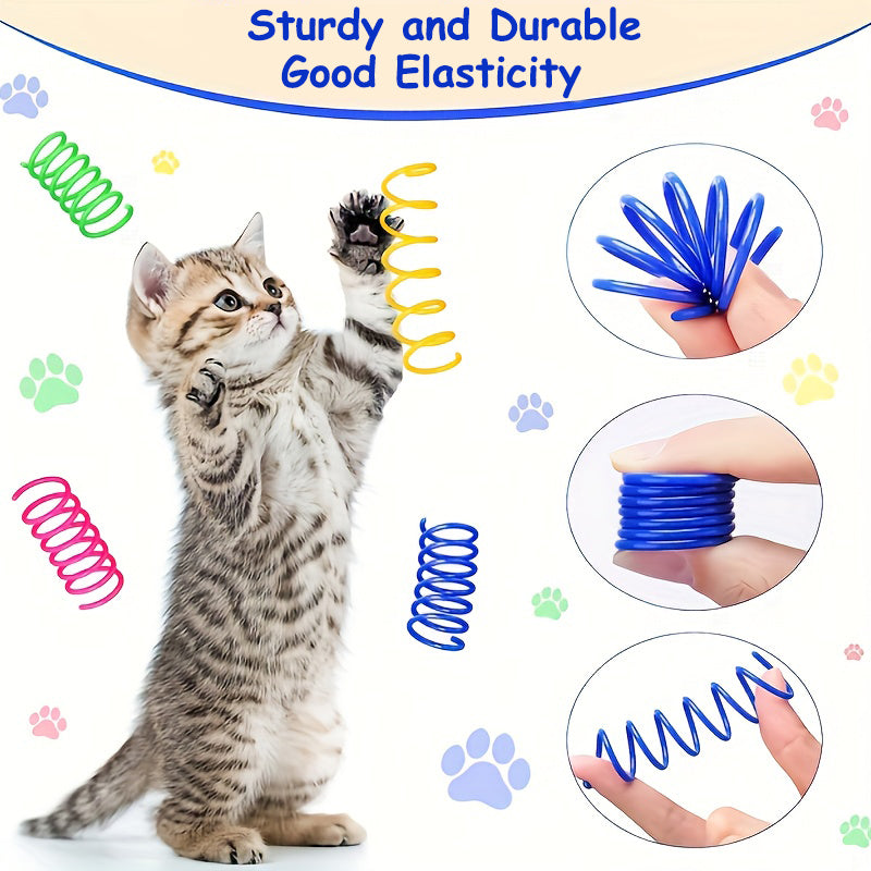 Aiitle Interactive Cat Spring Toys