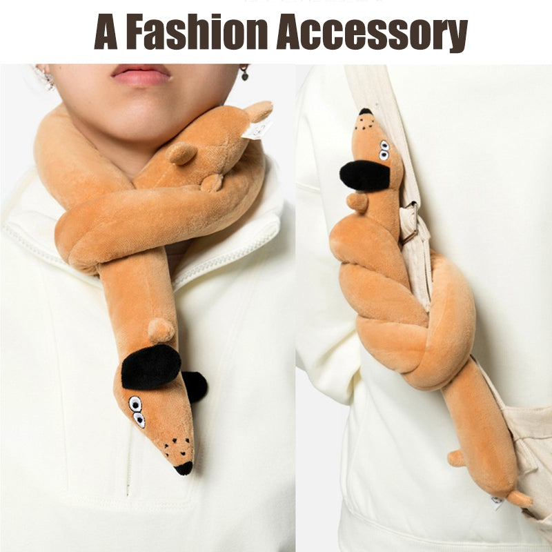 Extra-Long Plush Squeaky Dog Toy