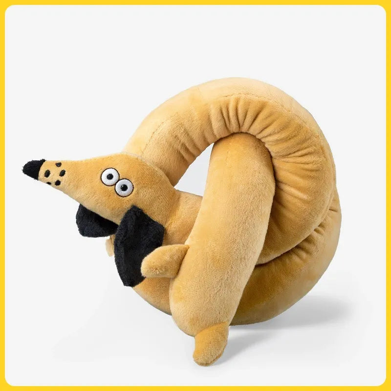 Extra-Long Plush Squeaky Dog Toy