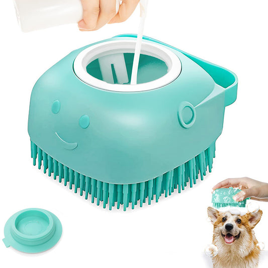 Aiitle 2 in 1 Pet Shower Massage Brush