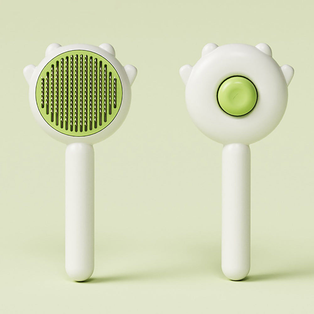 Aiitle Pet Loose Hair Remove Self-Cleaning Brush