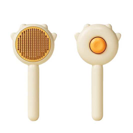 Aiitle Pet Loose Hair Remove Self-Cleaning Brush