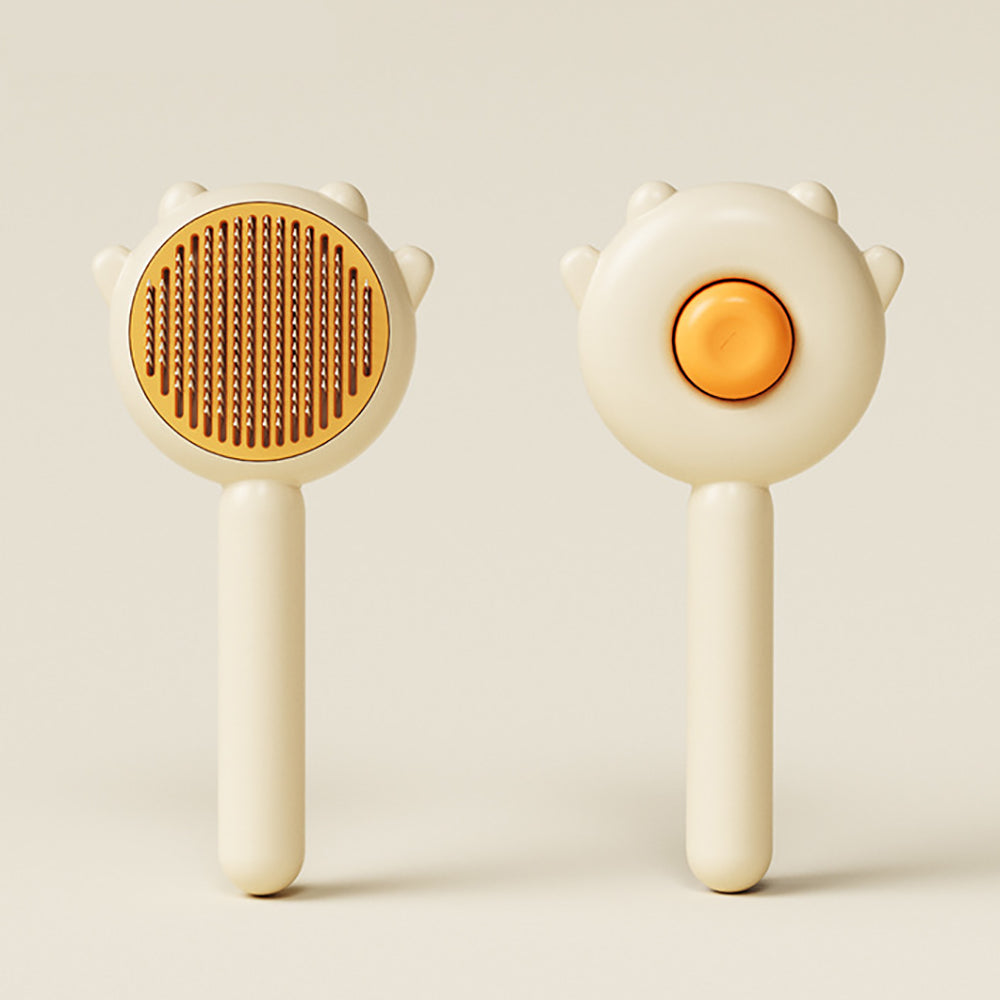 Aiitle Pet Loose Hair Remove Self-Cleaning Brush