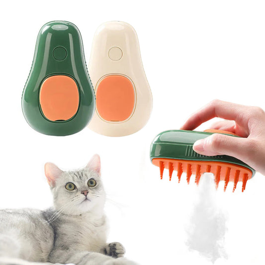Aiitle Avocado Pet Steamy Massage Brush