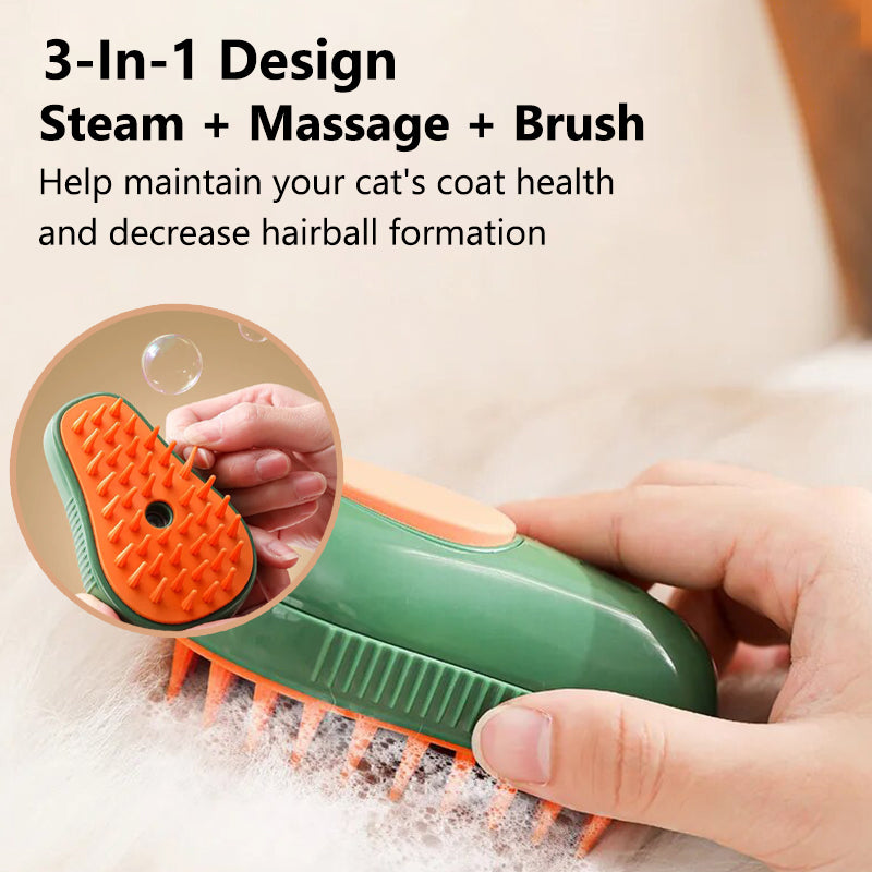 Aiitle Avocado Pet Steamy Massage Brush