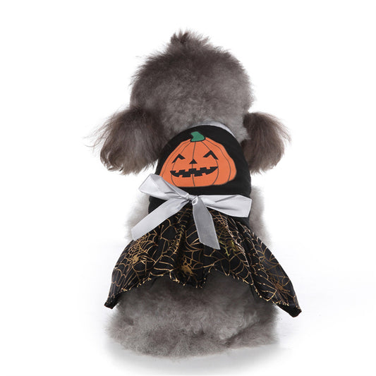 Aiitle Dog Halloween Pumpkin Costume