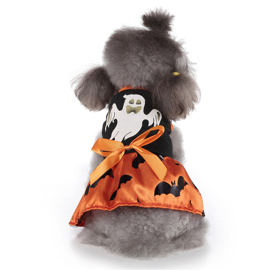 Aiitle Dog Halloween Ghost Costume