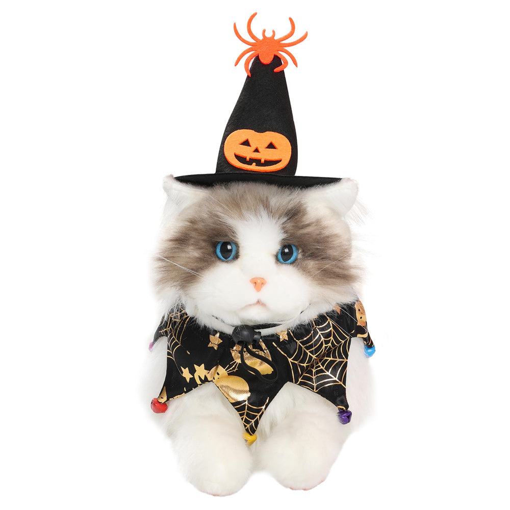 Aiitle Pet Halloween Skeleton Costume Set