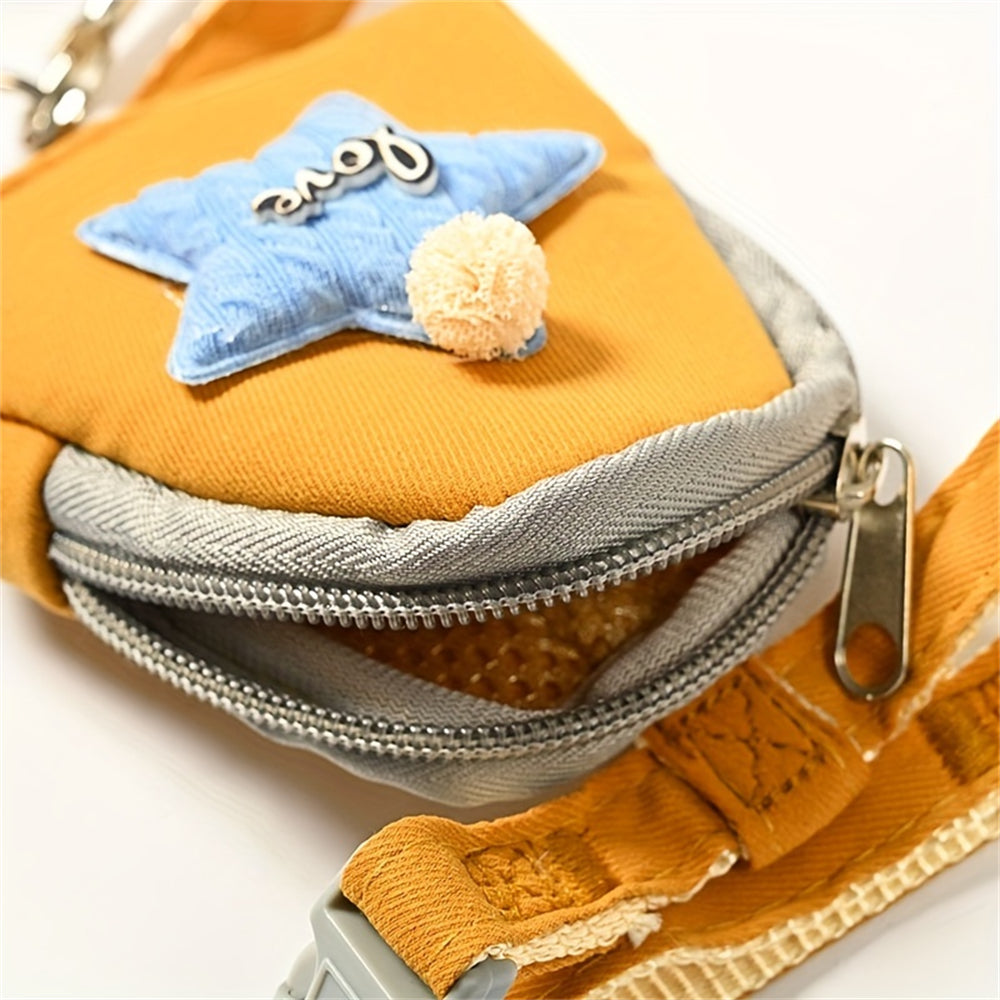 Aiitle Cute Adjustable Pet Harness Leash Set With Backpack