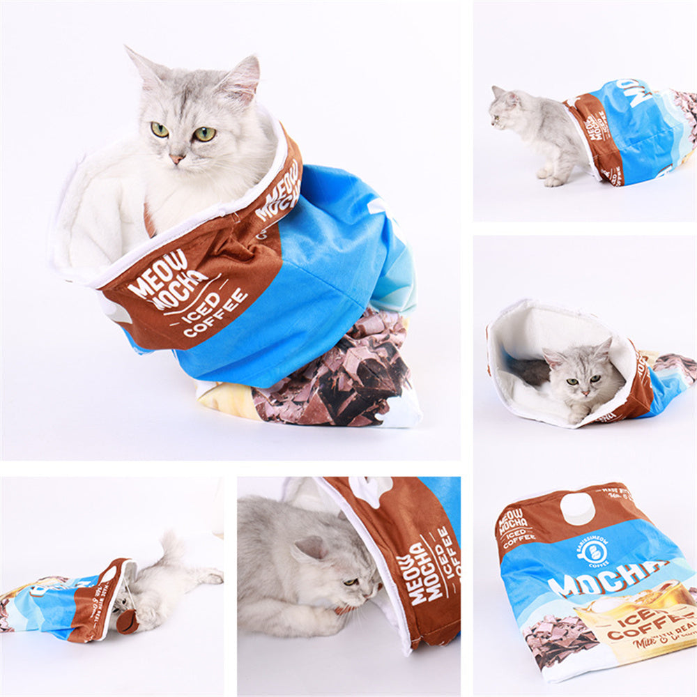 Aiitle Crinkle Cat Winter Tunnel Bag