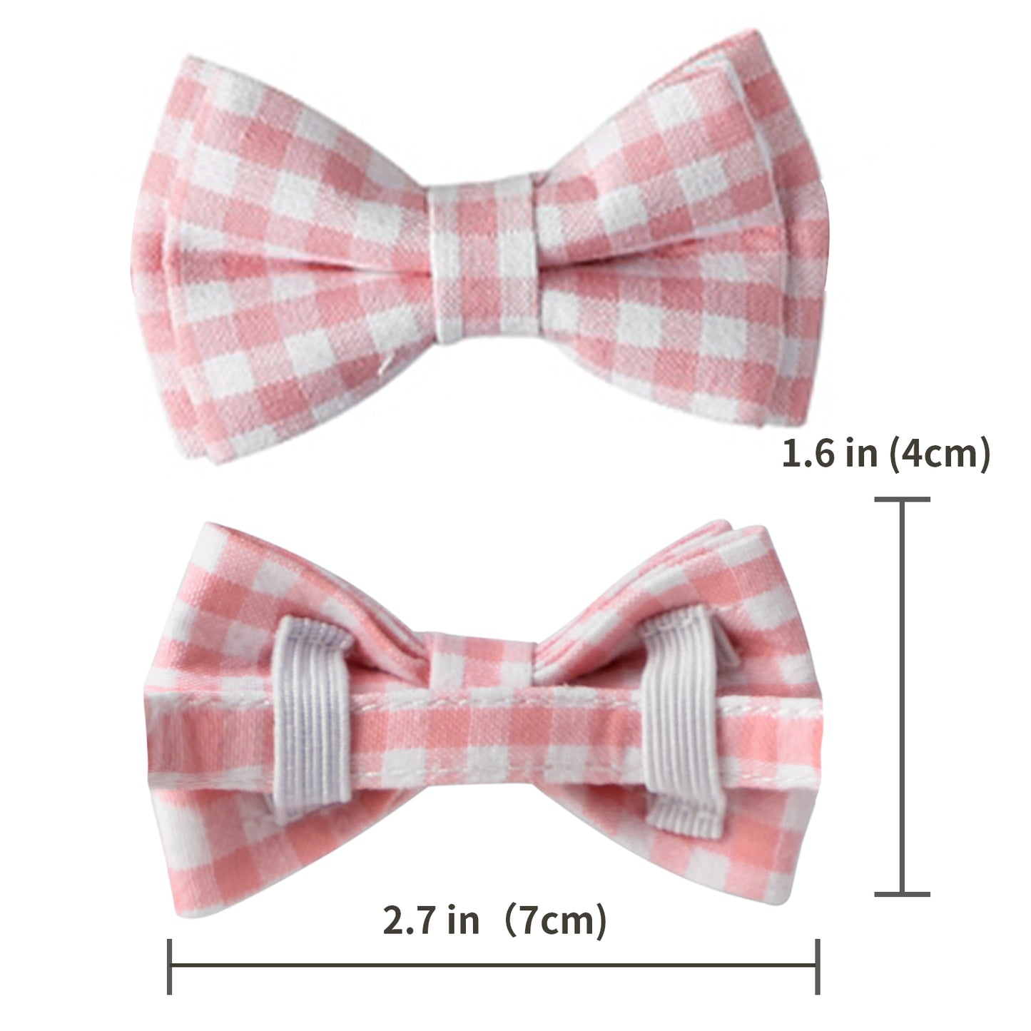 Aiitle Cute Plaid Bow Tie Green Cat Collar
