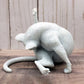 Aiitle Funny Gift Idea No Shame Cat Sculpture
