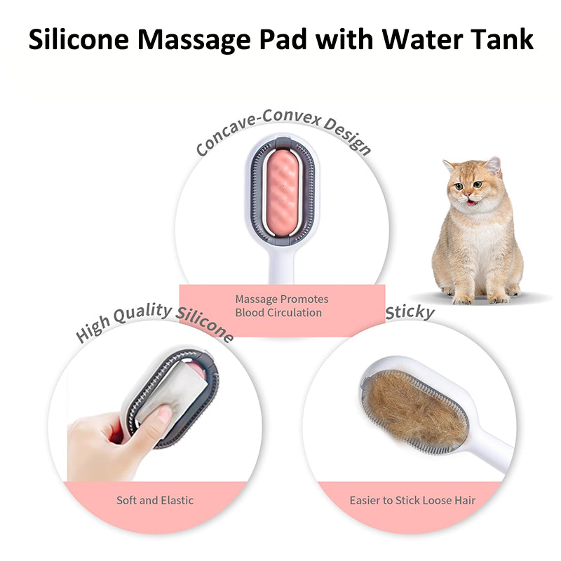 Aiitle Pet Hair Removal Brush with Water Tank