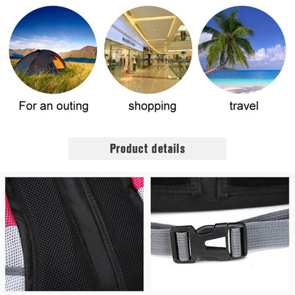 Aiitle Adjustable Mesh Outdoor Dog Backpack