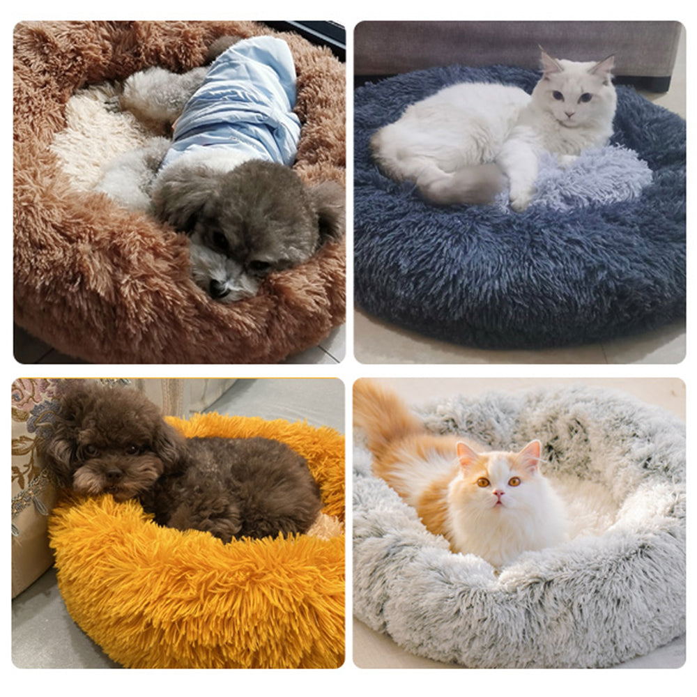 Aiitle Fuzzy Soft Plush Dog or Cat Bed
