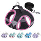 Aiitle Step in Breathable Air Mesh Dog Harness Black