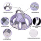 Aiitle Step in Breathable Air Mesh Dog Harness Purple White