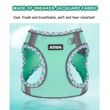 Aiitle Step in Breathable Air Mesh Dog Harness Blue