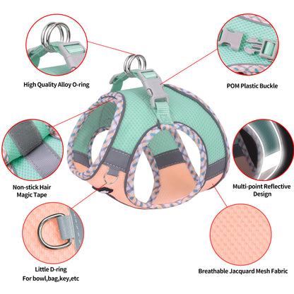 Aiitle Step in Breathable Air Mesh Dog Harness