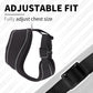 Aiitle Adjustable Mesh Small Dog Harness Black
