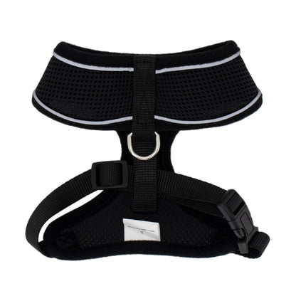 Aiitle Adjustable Mesh Small Dog Harness Black