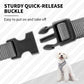 Aiitle Adjustable Mesh Small Dog Harness Gray