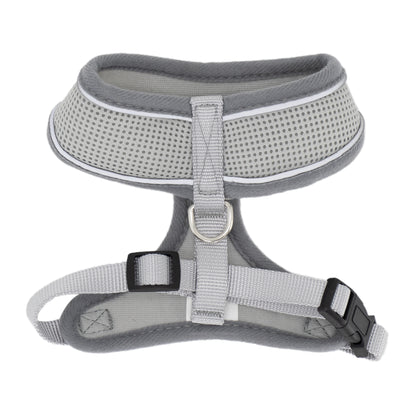 Aiitle Adjustable Mesh Small Dog Harness Gray