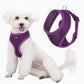 Aiitle Adjustable Mesh Small Dog Harness Purple
