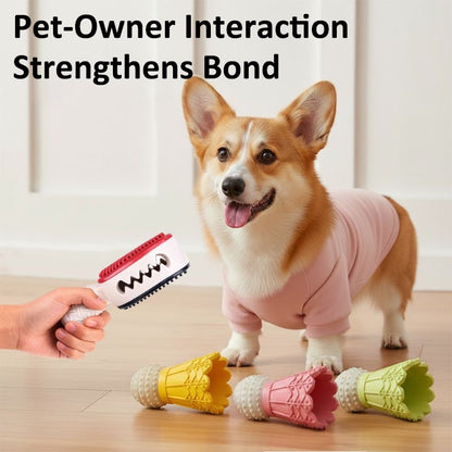 Aiitle Badminton Birdie Shape Interactive Dog Toy