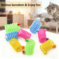 Aiitle Colorful Interactive Cat Spring Toy