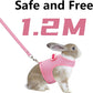 Aiitle Cute Adjustable Rabbit Harness and Leash Set