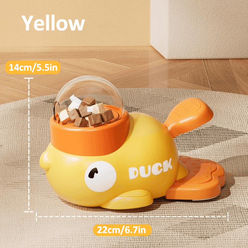 Aiitle Cute Duck Pet Treat Dispenser