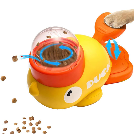 Aiitle Cute Duck Pet Treat Dispenser