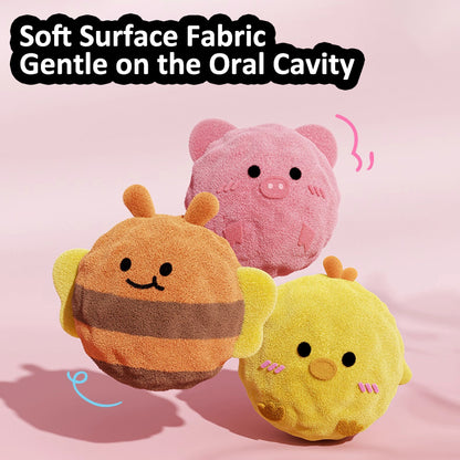Aiitle Cute Plush Spiked Squeaky Dog Toy